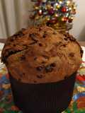 Il mio primo panettone con gocce di cioccolato e scorza d'arancia