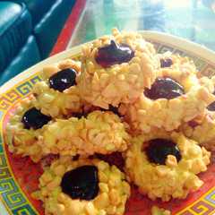 Tumbprint peanut cookies রেসিপির প্রধান ছবি
