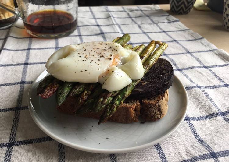 Simple poached egg �