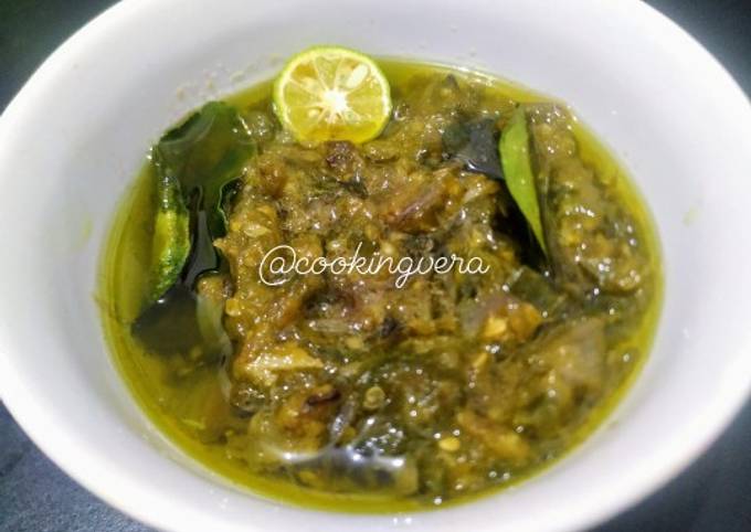 Resep Sambal Lado Ijo Daun Jeruk Oleh Cooking Vera Cookpad 4461