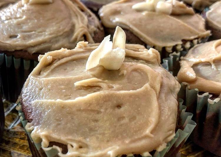 Easiest Way to Prepare Homemade Potato cupcakes with caramel buttercream frosting