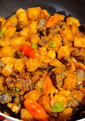 Foto resep Sambel goreng ati kentang