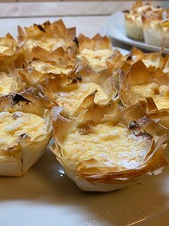 Túrós kosárkák recept fotója