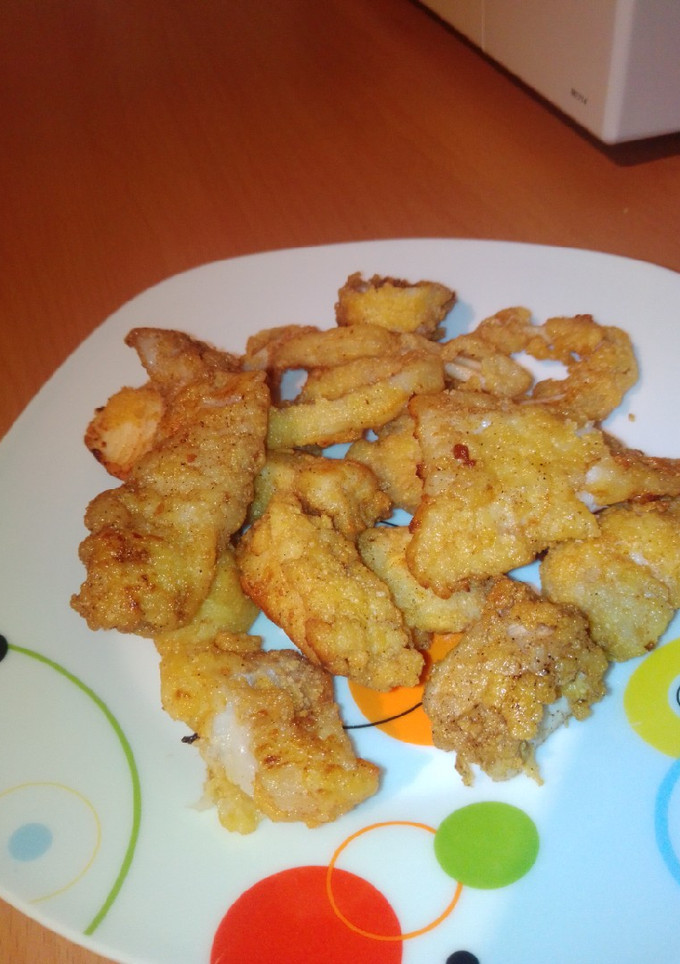 Una foto de Fritura de pescado con harina de garbanzos