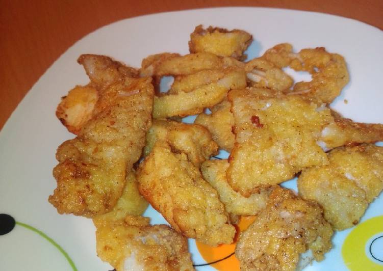 Fritura de pescado con harina de garbanzos Receta de isa24 Cookpad