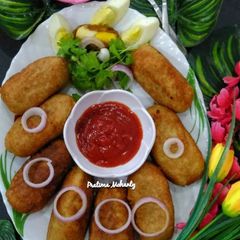 Egg Bread Roll A picture of Egg Bread Roll.