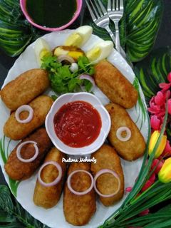 A picture of Egg Bread Roll.