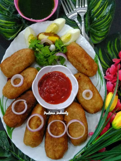A picture of Egg Bread Roll.