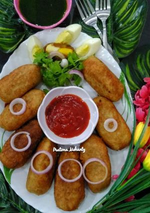 A picture of Egg Bread Roll.