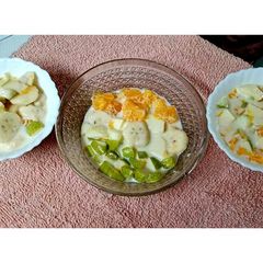 Creamy Fruits Salad A picture of Creamy Fruits Salad.