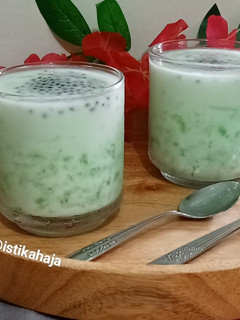 Foto resep 578. Es Lumut Jelly Melon