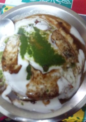 A picture of Aloo Tikki.