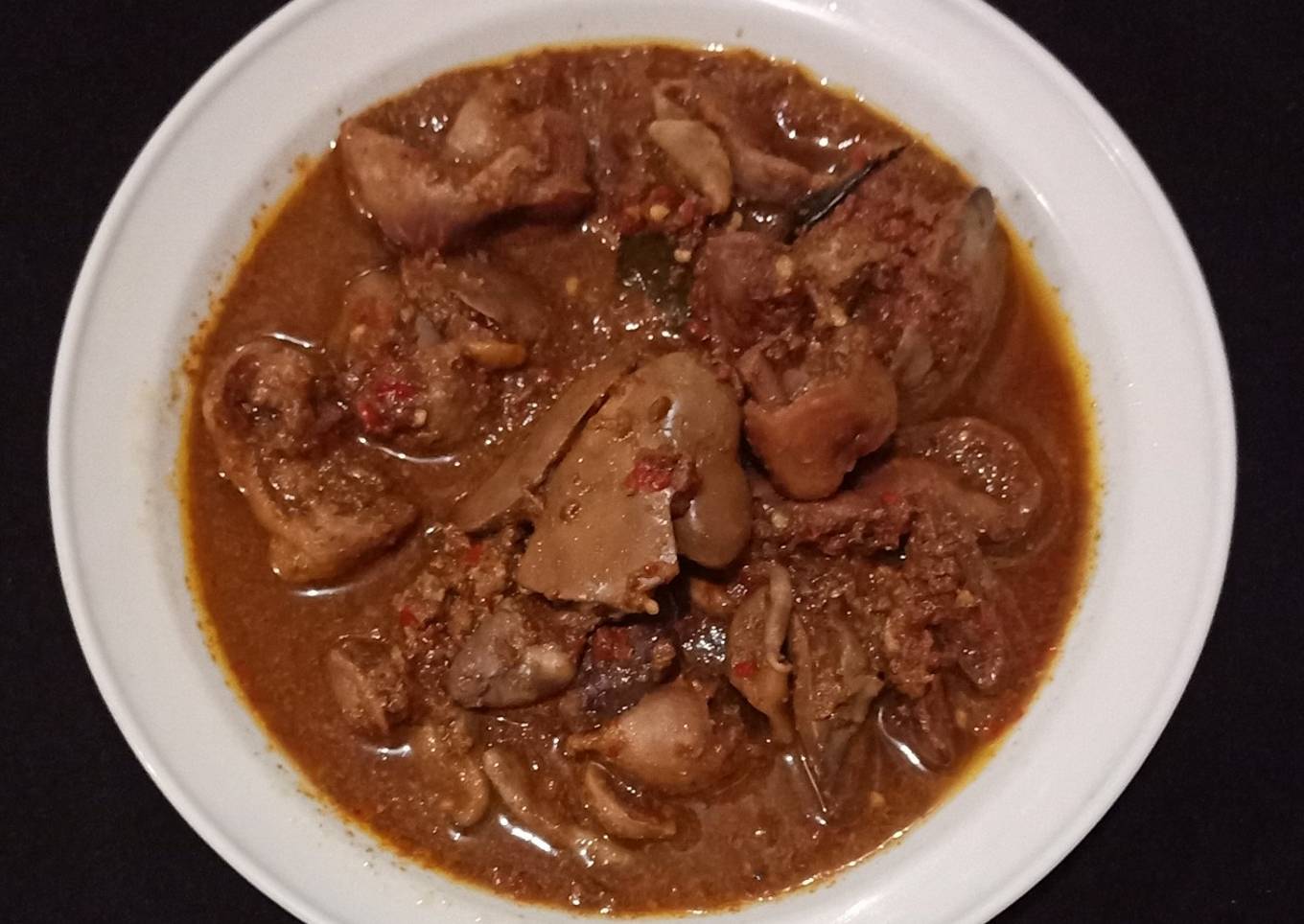 Balado Rempela Ati Ayam ala Aku