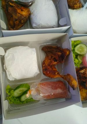Foto resep Nasi ayam bakar