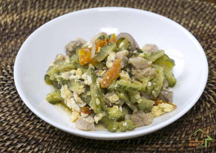 Sauteed Bitter Gourd Ginisang Ampalaya Recipe By Homebasedchef