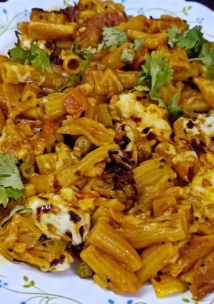 पास्ता मसाला (pasta masala recipe in Hindi) रेसिपी मुख्य फोटो