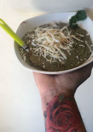 Una foto de Receta clásica de lentejas y jengibre