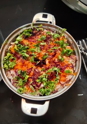 A picture of Paneer Kofta Dum Biryani.