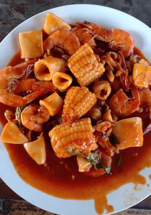รูปของ กุ้งถัง (ทะเลถัง) สูตรของที่มีในครัว