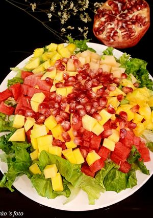 Hình của món Salad rau quả.