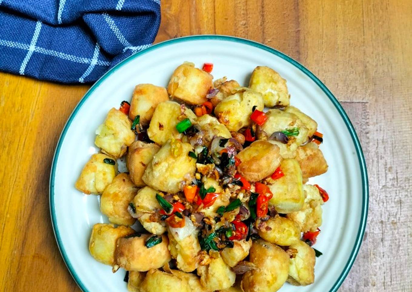 Tahu Krispi Cabai Garam