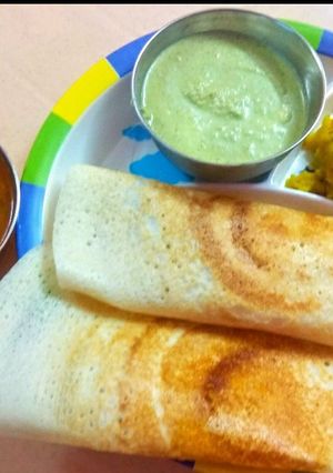 A picture of Masala Dosa.
