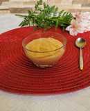 Crema de maicena y dulce de leche