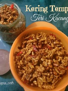 Foto resep Kering Tempe,Teri,Kacang