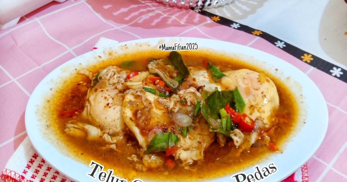 Resep Telur Ceplok Kecap Pedas Favorit Bunda