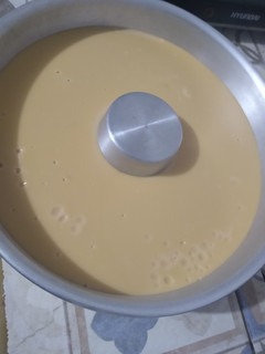 Una foto de Flan de dulce de leche