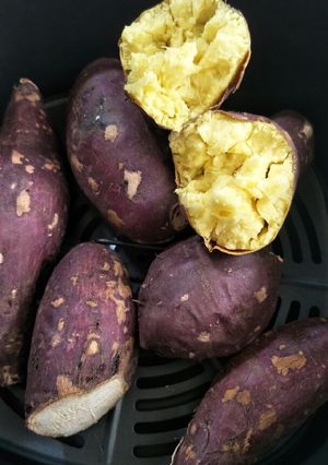 Hình của món Khoai lang nướng bằng nckd.