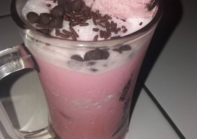 Resep Pop Ice Topping Es Krim Stroberry Oleh Ica Sagita Cookpad 8190