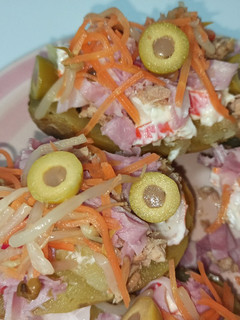 Una foto de Patatas rellenas de feria💃🕺