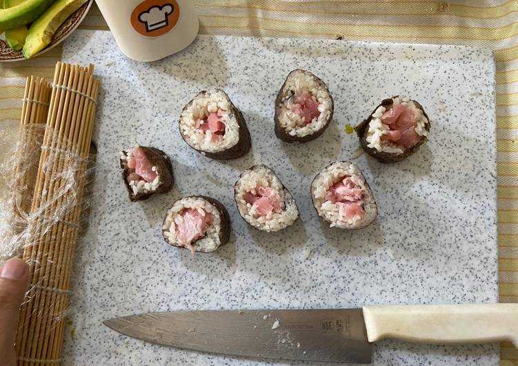 Resep Tekka Maki (cara buat + video) Anti Gagal