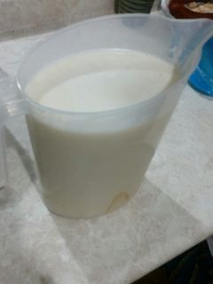 Una foto de Agua de horchata