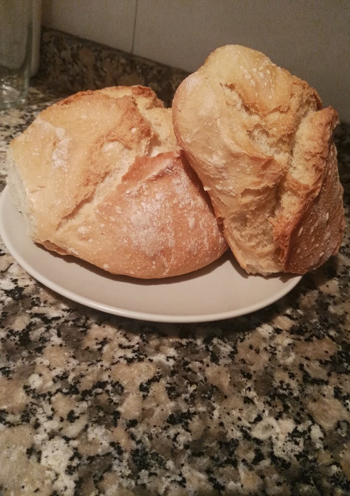 Una foto de Pan sin amasar
