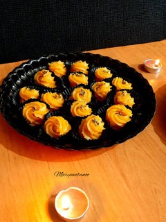 عکسی از دستور حلوای زعفرانی مجلسی