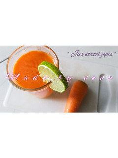 Foto resep JUS WORTEL JEPIS (JERUK NIPIS)