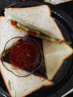 चीज़ वेजिटेबल सैन्डविच (cheese vegetable sandwich reicpe in Hindi) रेसिपी मुख्य फोटो
