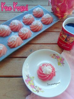 Foto resep KUE KOSUI buah naga
