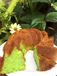 Foto resep Sponge Cake Pandan Cheese