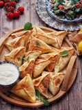 Purslane Pies (Fatayer bi Baqleh)
