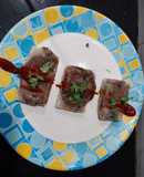 Black beans and Rajma spring rolls