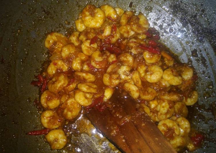 Resep Udang balado istimewa yang praktis