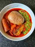 Okra soup