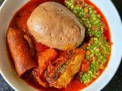 A picture of intestine pepper soup