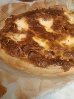 Una foto de Quiche de apio y calabaza