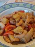 Spezzatino di seppie e patate alla senape