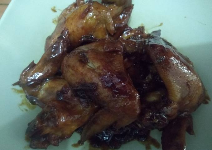 39. Sayap ayam teriyaki