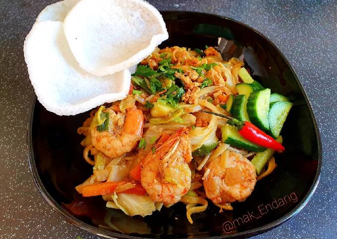 Mie Goreng Udang Sayur